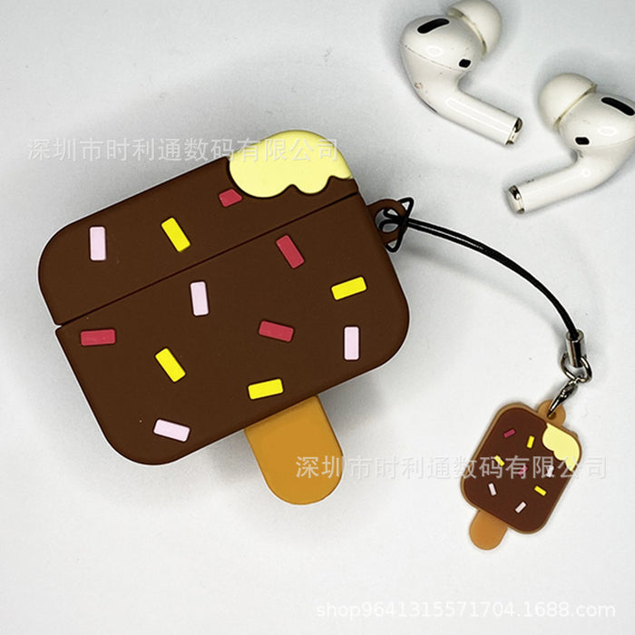 Wholesale Protective Case Silicone Apple 3rd Generation Bluetooth Earphone Soft Shell JDC-EPC-SLT004