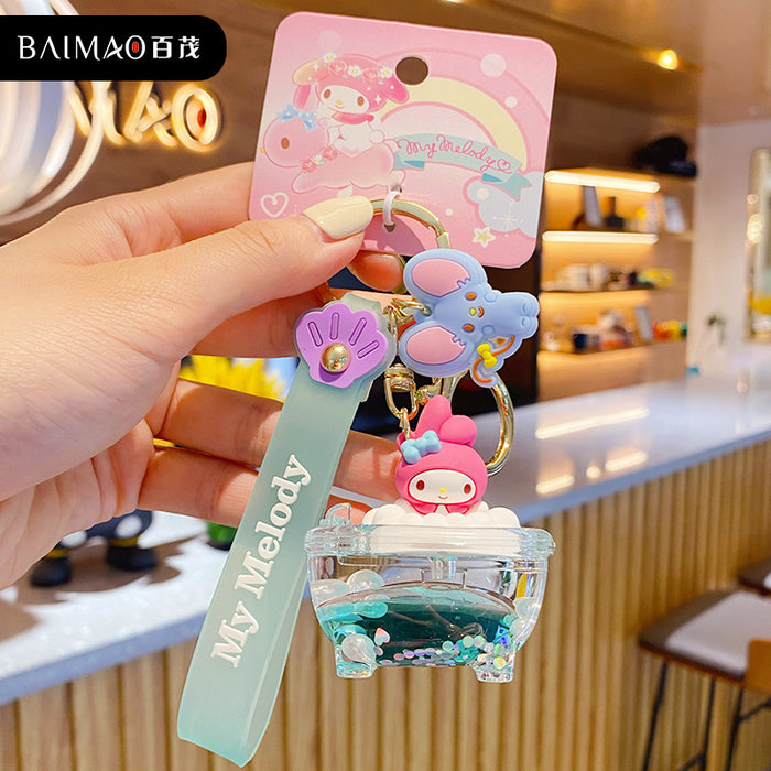 Wholesale Cartoon PVC Acrylic Cute Keychain JDC-KC-BaiM020