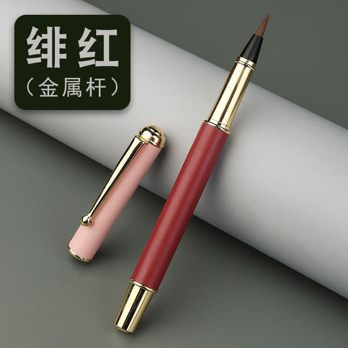 Wholesale Metal Calligraphy Brush Pen JDC-PEN-Yongx008