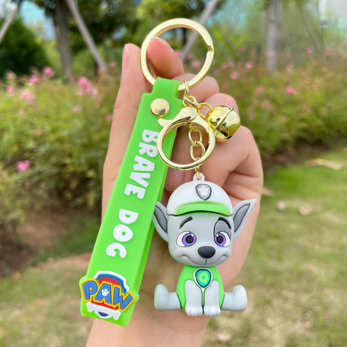 Wholesale cartoon paparazzi series doll key chain ring JDC-KC-FeiRun075