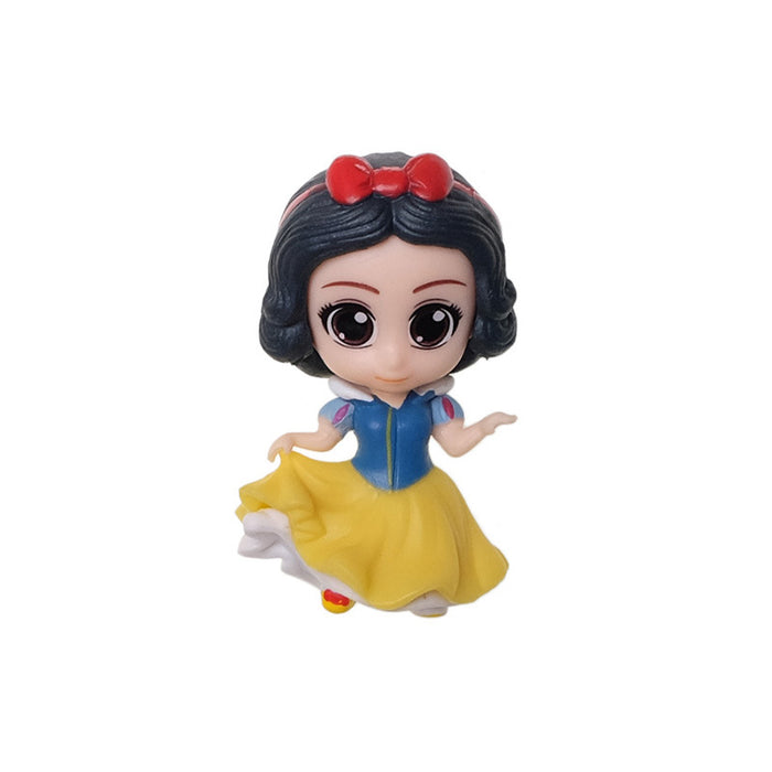 Wholesale keychain pvc blind box 6 cute princess fridge stickers doll MOQ≥10 JDC-KC-QMou017