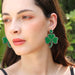 Jewelry WholesaleWholesale Clover Rice Bead Earrings JDC-ES-JM004 Earrings 杰米 %variant_option1% %variant_option2% %variant_option3%  Factory Price JoyasDeChina Joyas De China