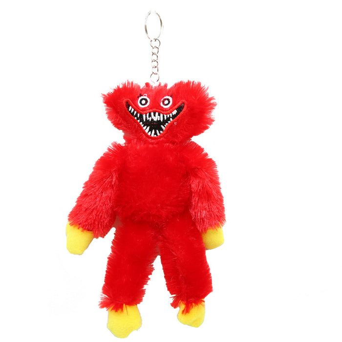 Wholesale Cartoon Plush Cute Doll Keychain (M) MOQ≥2 JDC-KC-QHua001