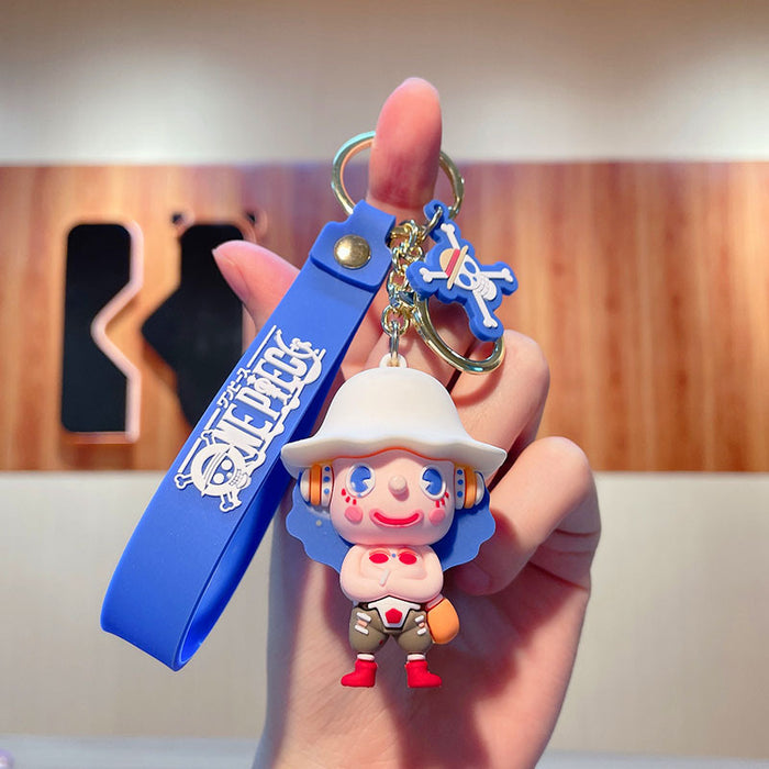 Wholesale Keychain PVC Cartoon Cute Pendant Doll Ornament JDC-KC-JG252