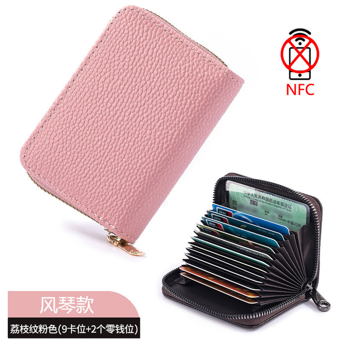 Jewelry WholesaleWholesale Anti-Degaussing PU Leather Card Holder Wallet JDC-WT-JiaL001 Wallet 佳罗 %variant_option1% %variant_option2% %variant_option3%  Factory Price JoyasDeChina Joyas De China