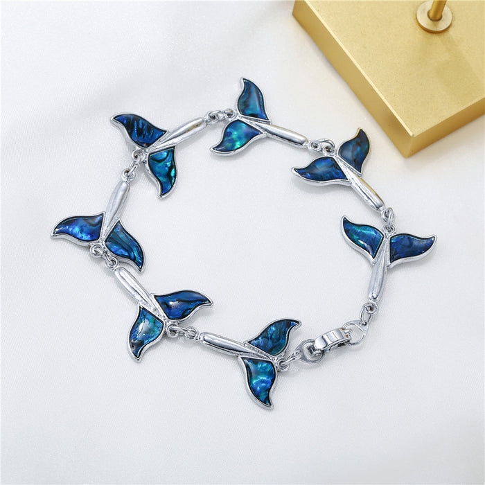 Jewelry WholesaleWholesale Beach Bracelet Silver Mermaid Tail Accessories JDC-BT-ZhuJ018 Bracelet 诛积 %variant_option1% %variant_option2% %variant_option3%  Factory Price JoyasDeChina Joyas De China