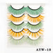 Jewelry WholesaleWholesale Color Messy False Eyelashes 5 Pairs Pack JDC-EY-LDian002 eyelashes 靓点 %variant_option1% %variant_option2% %variant_option3%  Factory Price JoyasDeChina Joyas De China