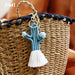 Jewelry WholesaleWholesale hand woven Bohemian cactus keychain MOQ≥2 JDC-KC-JM008 Keychains 杰米 %variant_option1% %variant_option2% %variant_option3%  Factory Price JoyasDeChina Joyas De China