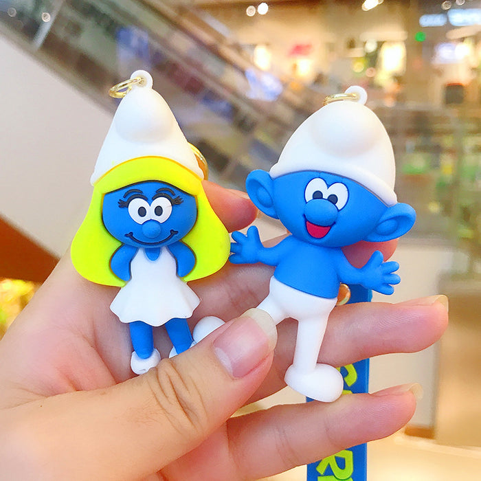 Wholesale Keychains PVC Hardware Cute Cartoon (M) MOQ≥2 JDC-KC-OuBu001