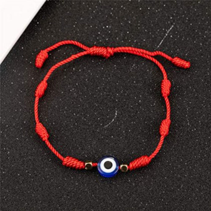 Jewelry WholesaleWholesale hand-woven seven-knot Devil's Eye bracelet MOQ≥2 JDC-BT-Yunhe001 Bracelet 芸禾 %variant_option1% %variant_option2% %variant_option3%  Factory Price JoyasDeChina Joyas De China