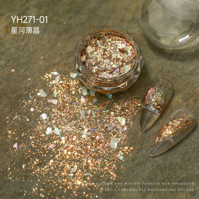 Wholesale Nail Art Ultra Thin Shell Glitter JDC-NS-Wenyu001