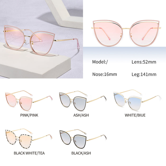 Wholesale Sunglasses PC Lens Metal Frame MOQ≥2 JDC-SG-GuJ005