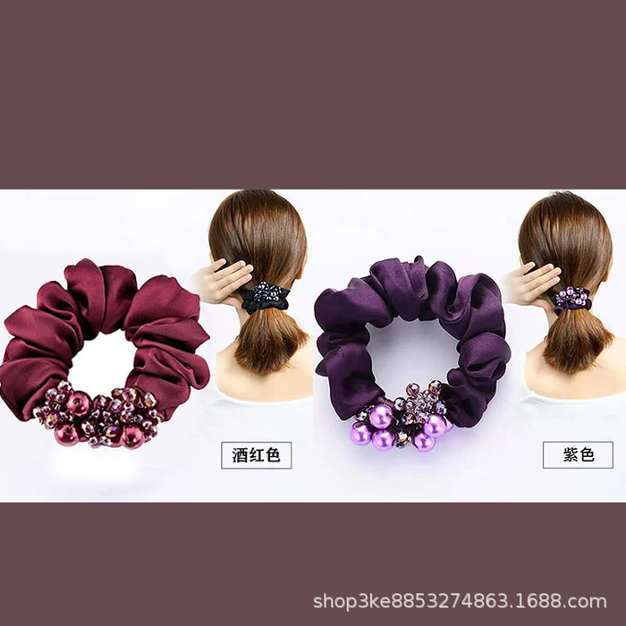 Wholesale High Elasticity Headband Pearl Hair Ring JDC-HS-JShi002