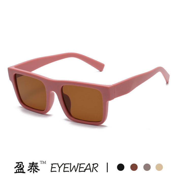 Wholesale Sunglasses PC Square Big Frame JDC-SG-YuX014