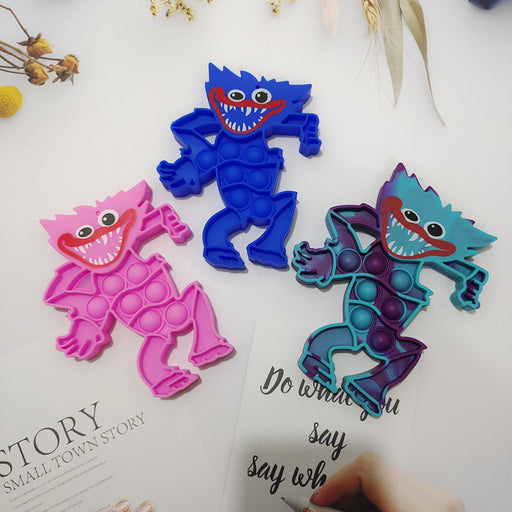 Jewelry WholesaleWholesale Silicone Little Monster Big Blue Cat Decompression Fidgets Toy JDC-FT-ZhenH006 fidgets toy 臻豪 %variant_option1% %variant_option2% %variant_option3%  Factory Price JoyasDeChina Joyas De China