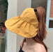 Jewelry WholesaleWholesale sun hat cover face UV protection big brim hat JDC-FH-Weilan007 Fashionhat 微蓝 %variant_option1% %variant_option2% %variant_option3%  Factory Price JoyasDeChina Joyas De China