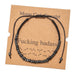 Jewelry WholesaleWholesale Morse Code Black Iron Stone Beaded Braided Bracelet JDC-BT-ZhuJ002 Bracelet 诛积 %variant_option1% %variant_option2% %variant_option3%  Factory Price JoyasDeChina Joyas De China