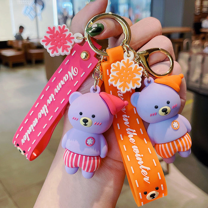 Wholesale Keychains PVC Hardware Cute Cartoon (M) JDC-KC-LeZ034