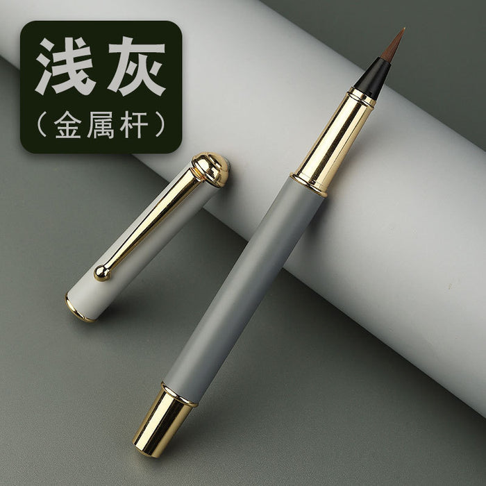 Wholesale Metal Calligraphy Brush Pen JDC-PEN-Yongx008