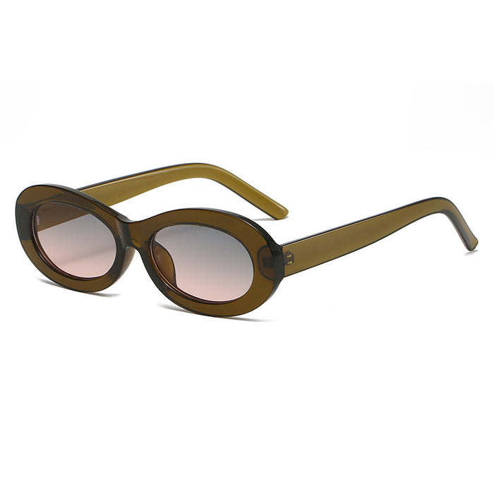 Wholesale Sunglasses AC Hip Hop Small Frame UV Protection MOQ≥2 JDC-SG-JieT003