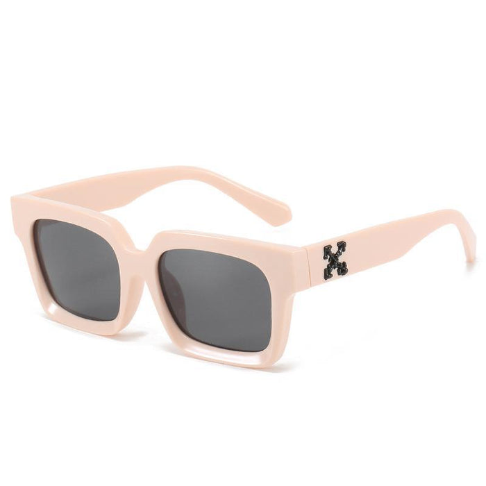 Wholesale Sunglasses PC Retro Square Candy Color (F) JDC-SG-YuX012