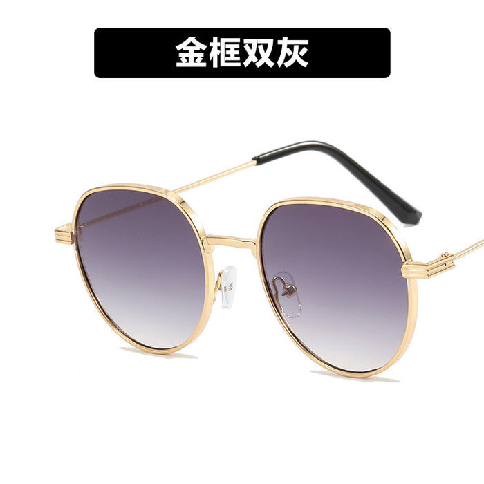 Wholesale Sunglass Resin Lens Metal Frame JDC-SG-PLS096