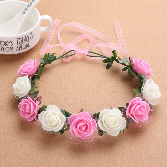 Wholesale Headband Bohemian Plastic JDC-HD-Kuhua007