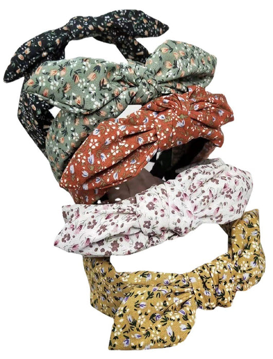 Jewelry WholesaleWholesale retro style small floral bow headband JDC-HD-hemin016 Headband 和鸣 %variant_option1% %variant_option2% %variant_option3%  Factory Price JoyasDeChina Joyas De China