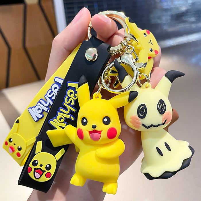 Jewelry WholesaleWholesale Cartoon Silicone PVC Keychain (F) JDC-KC-FeiRun068 Keychains 飞润 %variant_option1% %variant_option2% %variant_option3%  Factory Price JoyasDeChina Joyas De China