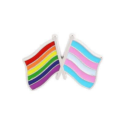 Jewelry WholesaleWholesale Rainbow Brooch Love Rainbow Flag Alloy Badge Brooch JDC-BC-KuSHan001 Brooches 酷闪 %variant_option1% %variant_option2% %variant_option3%  Factory Price JoyasDeChina Joyas De China