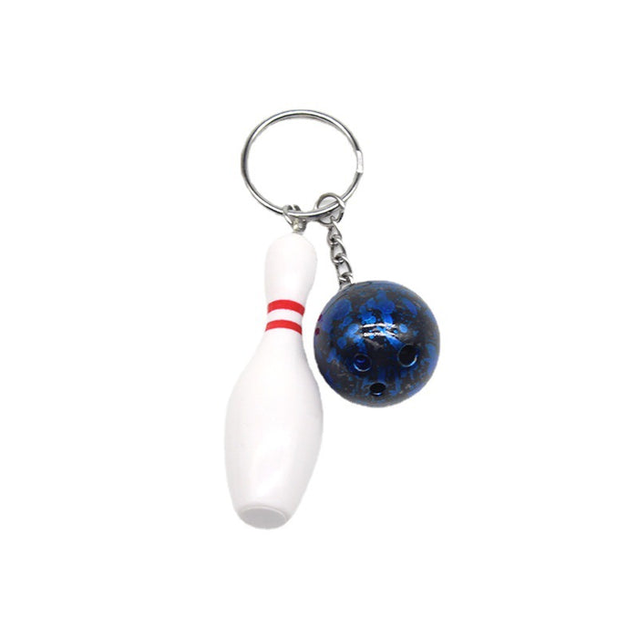 Jewelry WholesaleWholesale PVC Bowling Keychain MOQ≥2 JDC-KC-XXing005 Keychains 熙兴 %variant_option1% %variant_option2% %variant_option3%  Factory Price JoyasDeChina Joyas De China