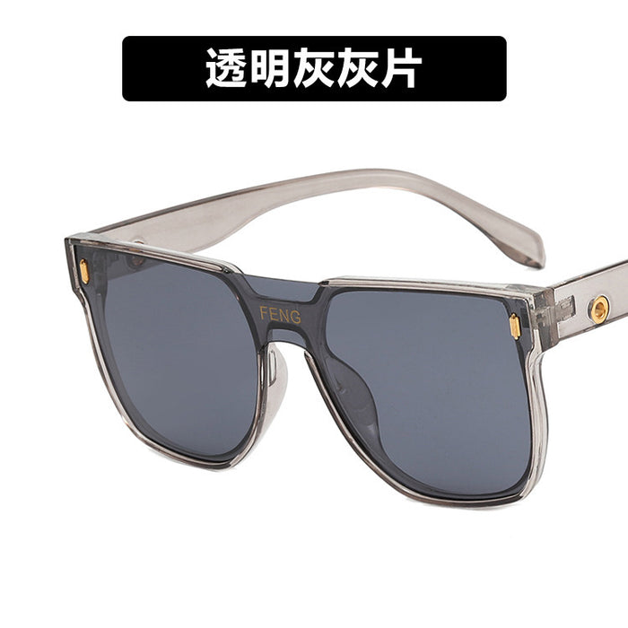 Wholesale One Piece Large Frame Sunglasses Funny Bungee Windproof and Thin JDC-SG-PLS074