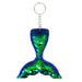 Jewelry WholesaleWholesale Sequin Mermaid Tail Keychain JDC-KC-QiShi002 Keychains 奇释 %variant_option1% %variant_option2% %variant_option3%  Factory Price JoyasDeChina Joyas De China