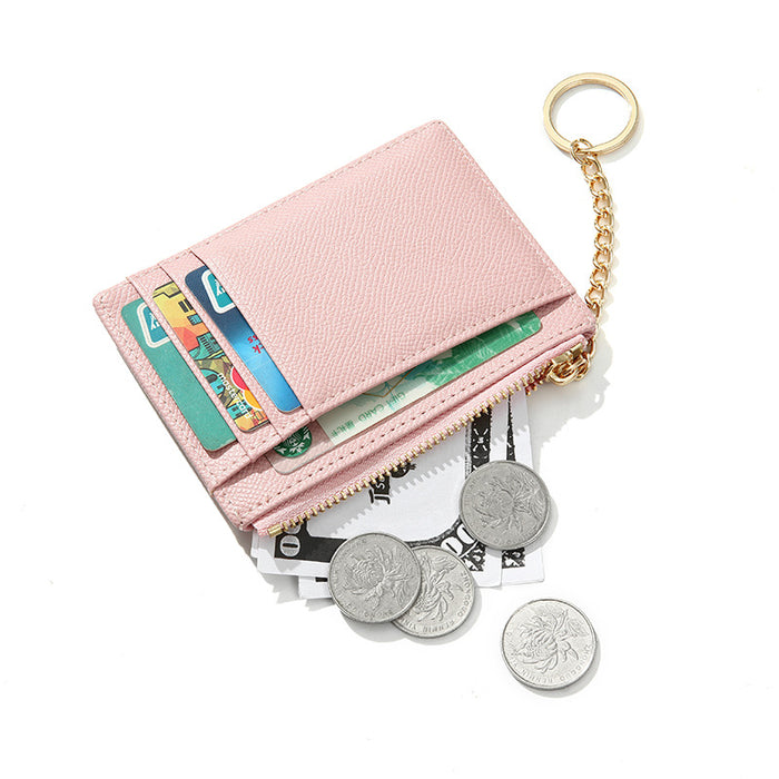 Wholesale PU Leather Wallet Keychain JDC-KC-HTao002