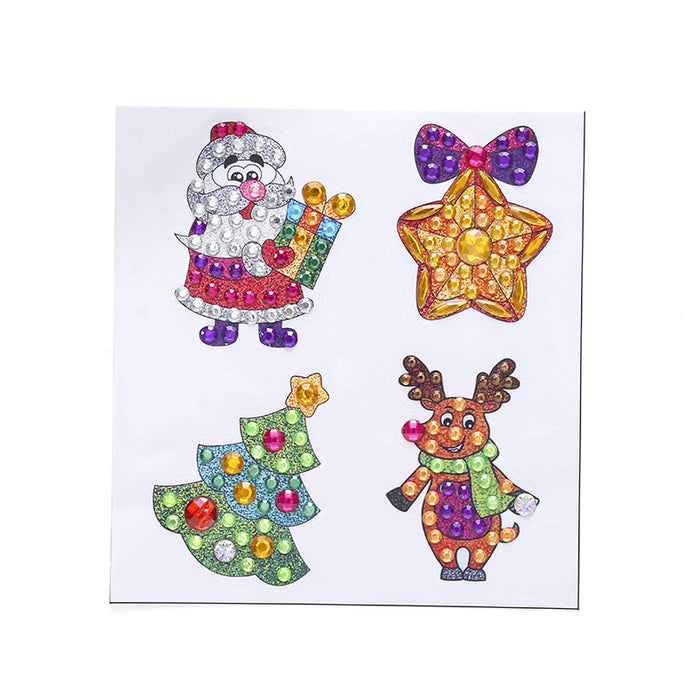 Wholesale children's puzzle cartoon princess stick diamond painting at will DIY JDC-FT-qiancai002