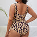 Jewelry WholesaleWholesale leopard print chest zipper sexy plus size swimsuit JDC-SW-CZAL006 Swimwear 曹庄奥浪 %variant_option1% %variant_option2% %variant_option3%  Factory Price JoyasDeChina Joyas De China