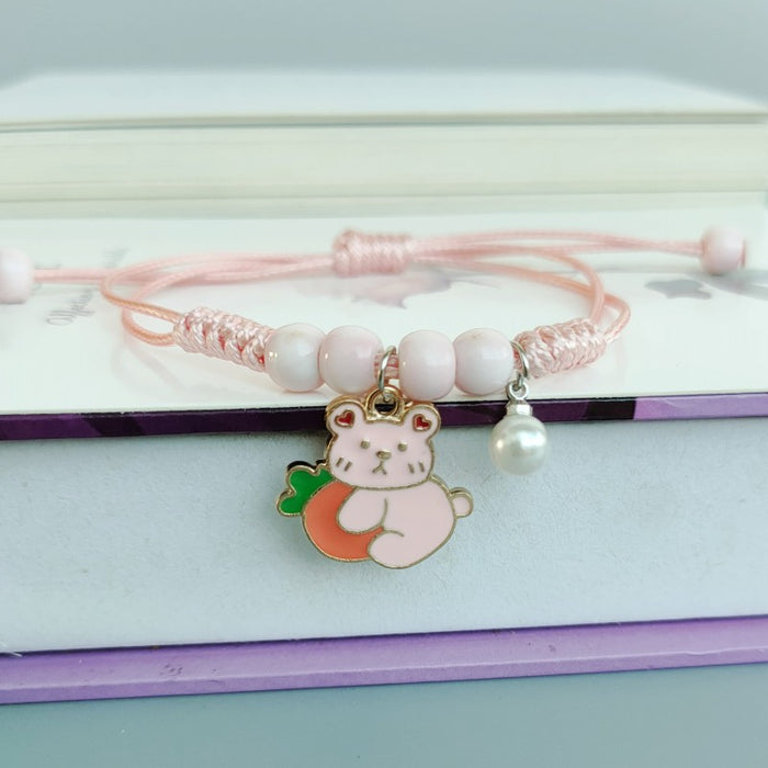 Wholesale Cute Cartoon Moon Rabbit Bracelet Jewelry JDC-BT-XiangZ005