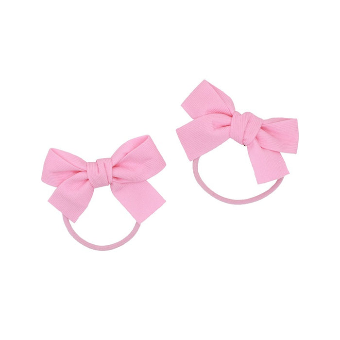 Wholesale Hair Scrunchies Fabric Color 2pcs/bag JDC-HS-YJM004