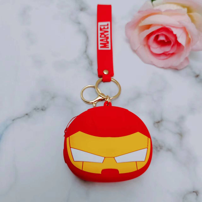 Wholesale keychain pvc cartoon cute bag accessories MOQ≥2 JDC-KC-HuaQ003