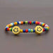 Jewelry WholesaleWholesale Rice Beads Bohemian Soft Pottery Smiley Bracelet JDC-BT-KuangD003 Bracelet 匡袋 %variant_option1% %variant_option2% %variant_option3%  Factory Price JoyasDeChina Joyas De China