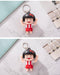 Jewelry WholesaleWholesale cartoon small balls will change face girl keychain JDC-KC-TengH001 Keychains 腾辉 %variant_option1% %variant_option2% %variant_option3%  Factory Price JoyasDeChina Joyas De China