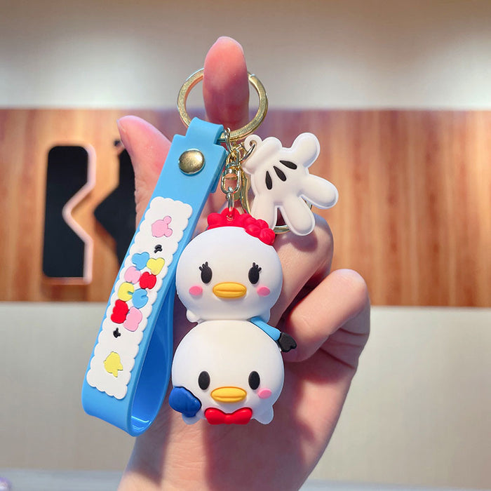 Wholesale Keychain PVC Cartoon Cute Pendant Doll Ornament JDC-KC-JG251