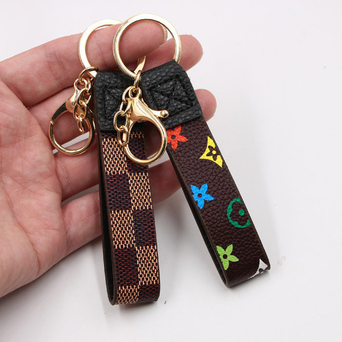 Jewelry WholesaleWholesale PU Leather Keychain JDC-KC-Zuge042 Keychains 祖格 %variant_option1% %variant_option2% %variant_option3%  Factory Price JoyasDeChina Joyas De China