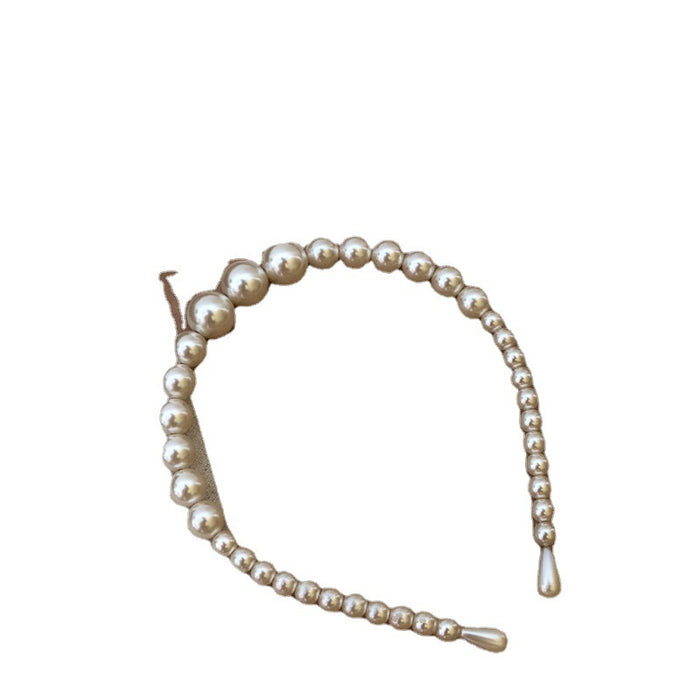 Jewelry WholesaleWholesale court vintage pearl hair band JDC-HD-BaoY004 Headband 宝钰 %variant_option1% %variant_option2% %variant_option3%  Factory Price JoyasDeChina Joyas De China