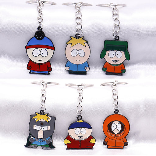 Jewelry WholesaleWholesale Cartoon South Park Zinc Alloy Keychain MOQ≥2 JDC-KC-XiuH006 Keychains 秀弘 %variant_option1% %variant_option2% %variant_option3%  Factory Price JoyasDeChina Joyas De China