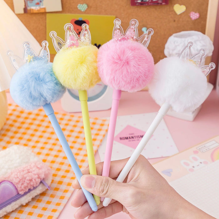 Wholesale Plush Shaped Sequin Ball Gel Pen JDC-BP-XuF001