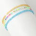 Jewelry WholesaleWholesale Simple Trend Transparent Color Rice Bead Anklet Stretch JDC-AS-NZ016 Anklets 奈珠 %variant_option1% %variant_option2% %variant_option3%  Factory Price JoyasDeChina Joyas De China