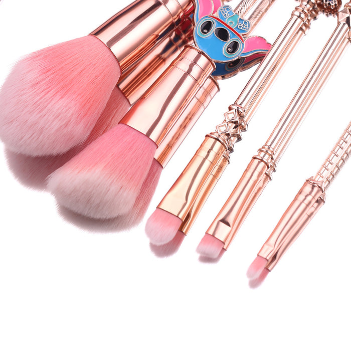 Wholesale Cartoon Man-made Fiber Makeup Brush Set (M) MOQ≥3 JDC-MB-GYu009