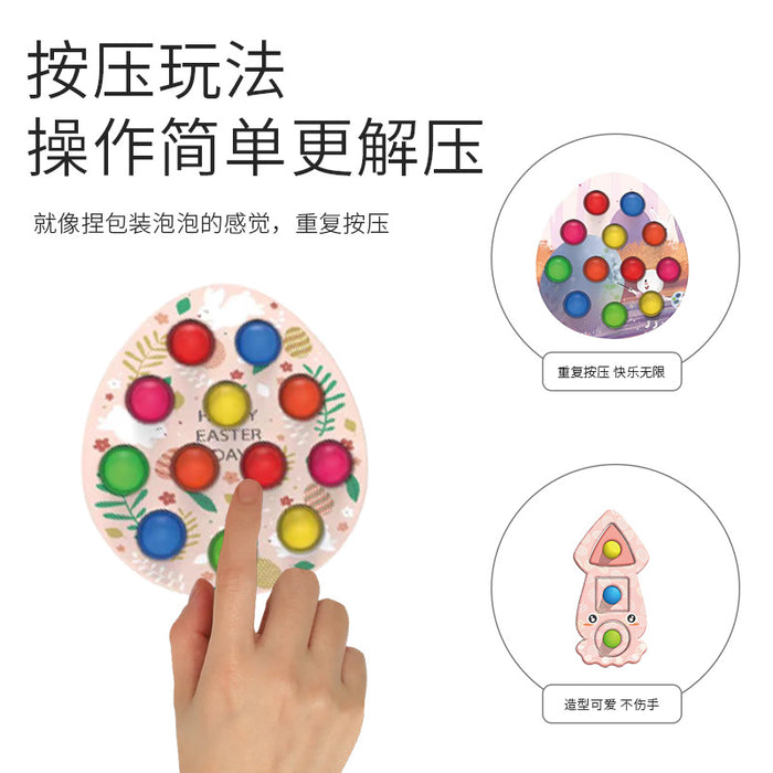 Jewelry WholesaleWholesale Pink Silicone Decompression Toys JDC-FT-ZhuoJia006 fidgets toy 卓佳 %variant_option1% %variant_option2% %variant_option3%  Factory Price JoyasDeChina Joyas De China