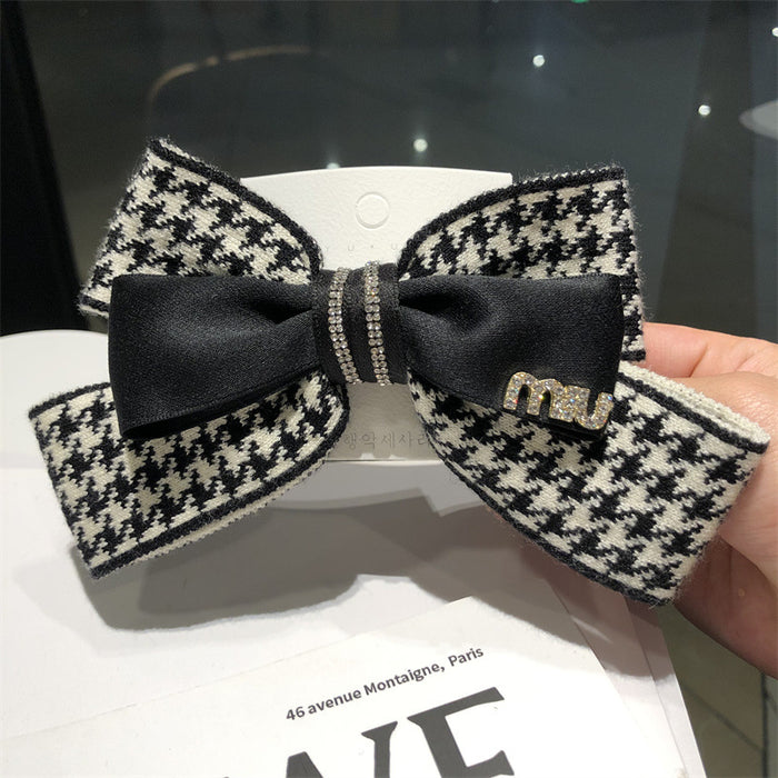 Wholesale Hair Scrunchies Fabric Bow MOQ≥2 JDC-HS-Ruichong002